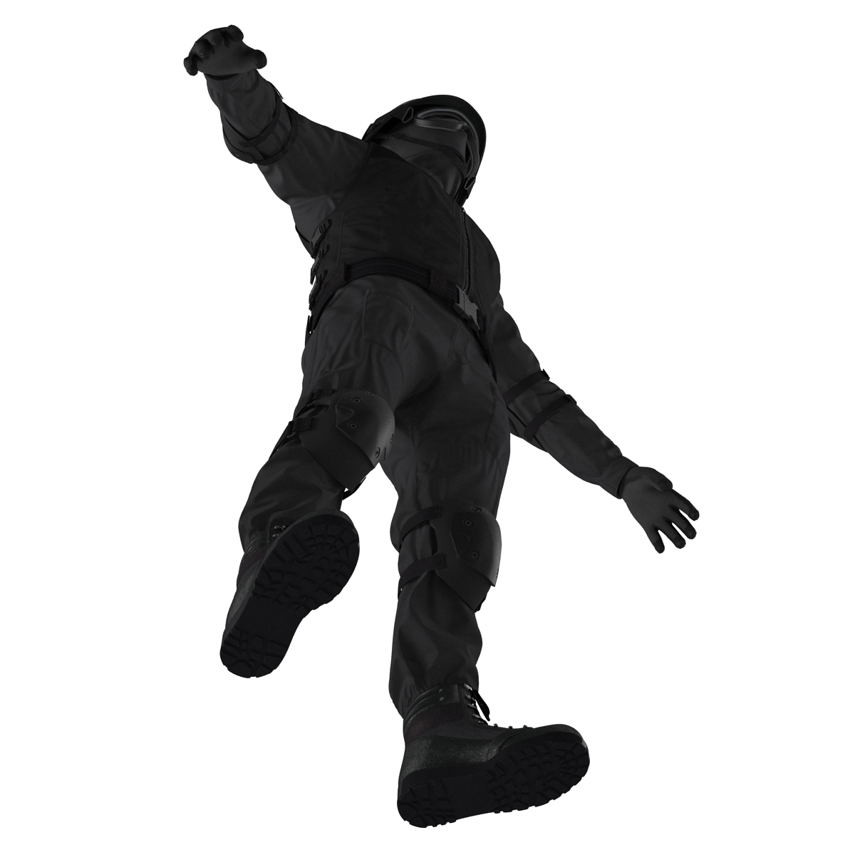 SWAT Uniform 3 3D model