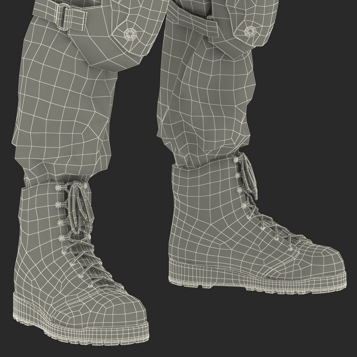 SWAT Uniform 3 3D model