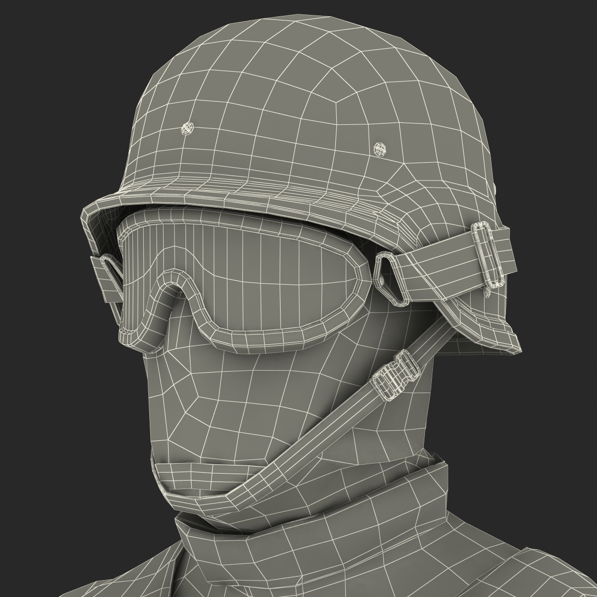 SWAT Uniform 3 3D model