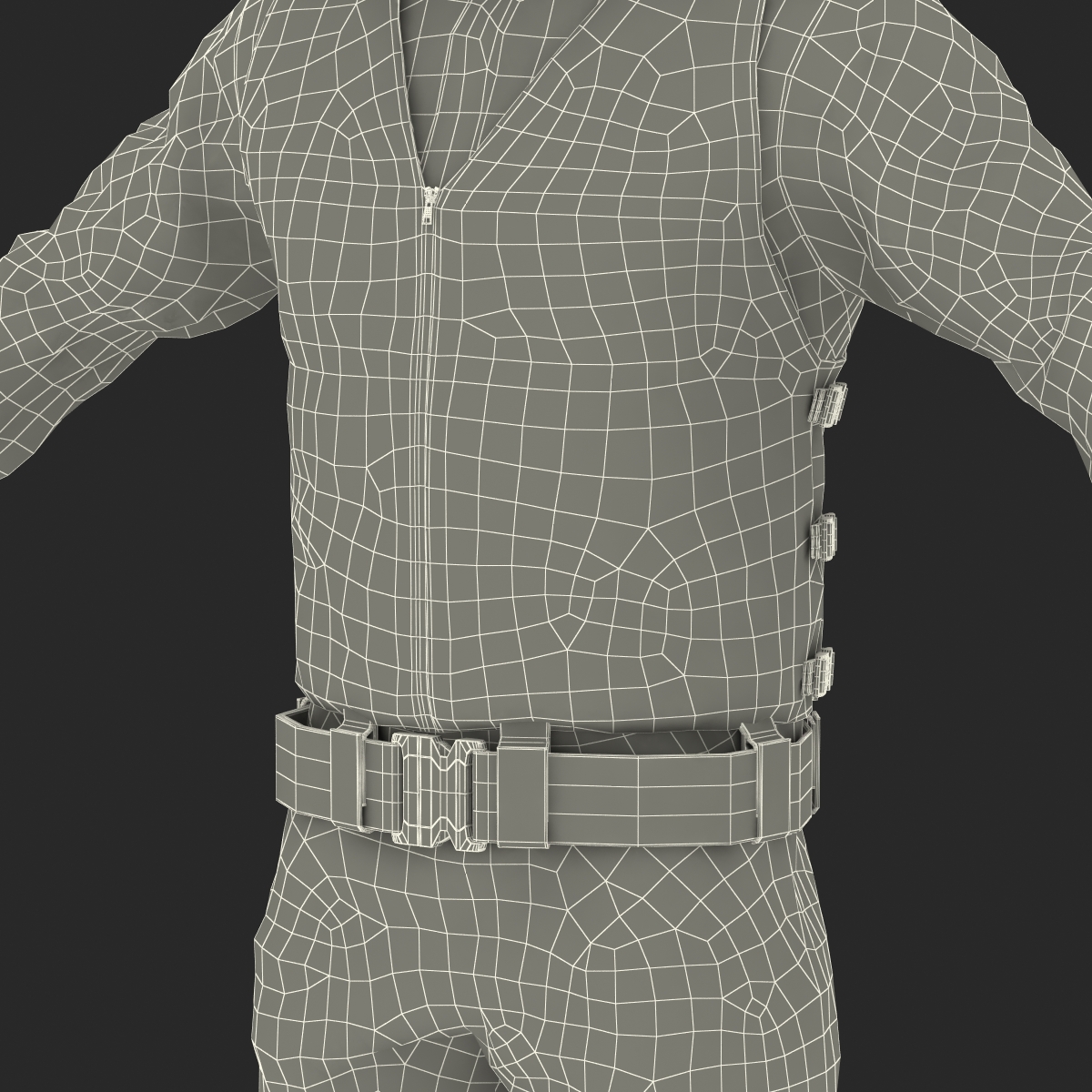 SWAT Uniform 4 3D model