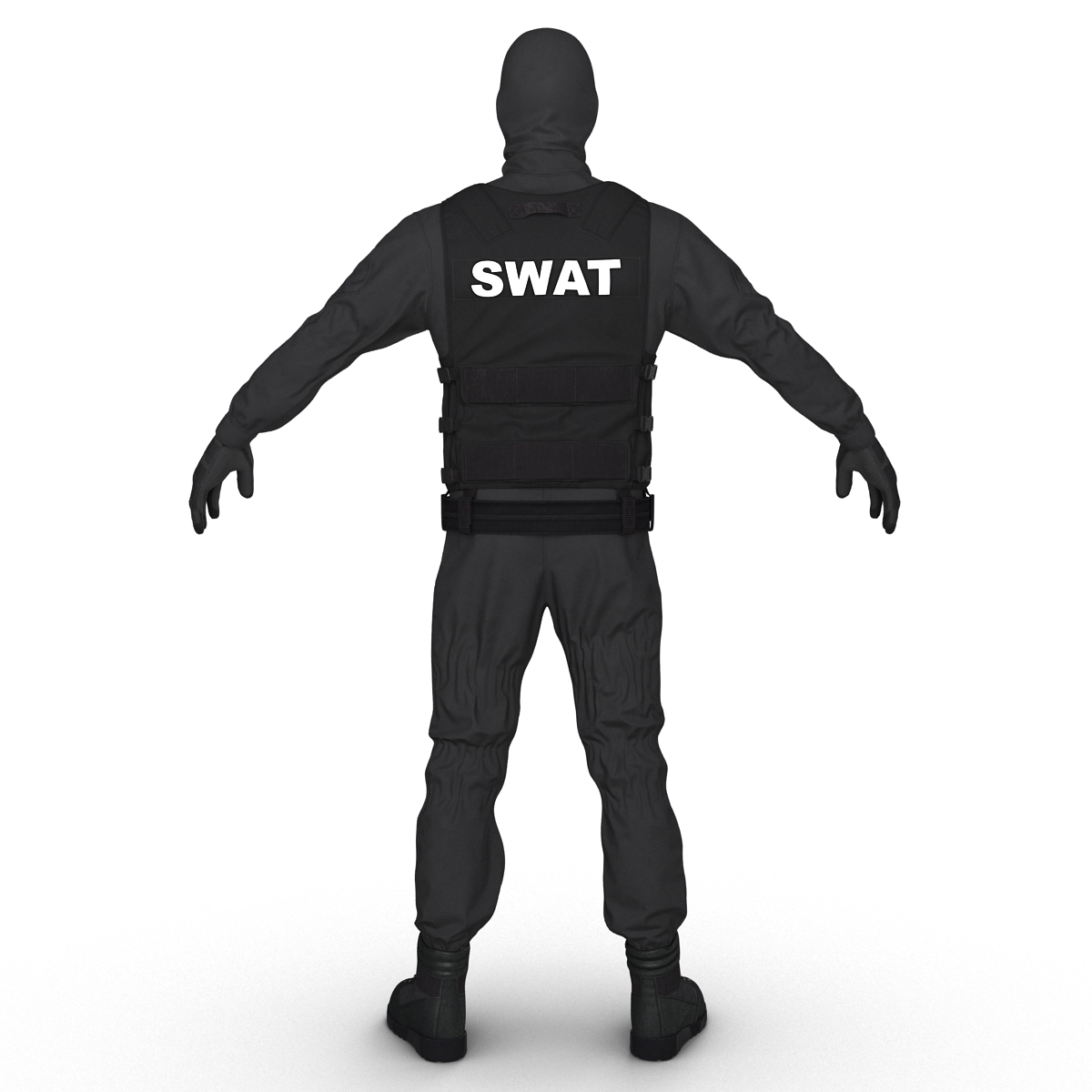 SWAT Uniform 5 3D model