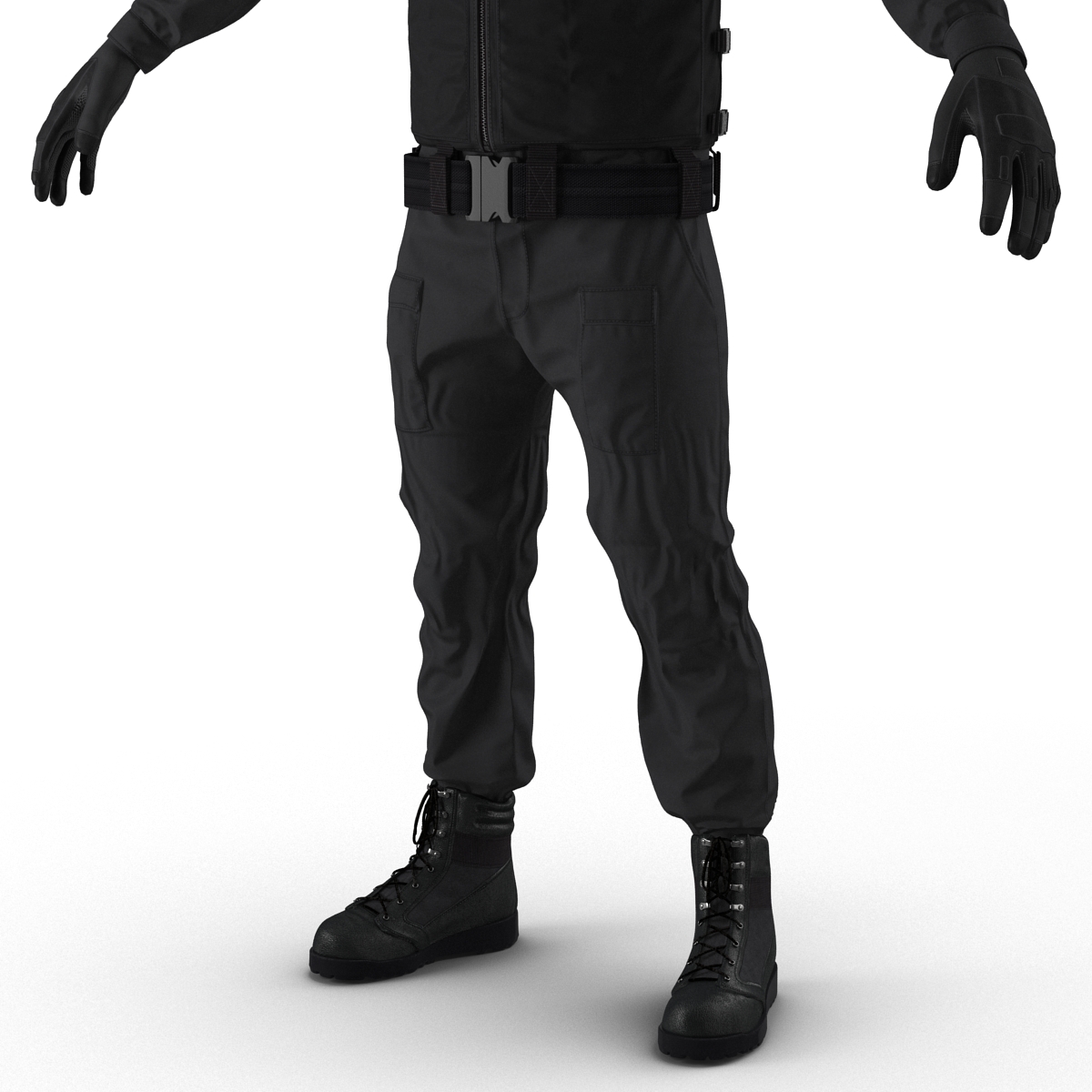 SWAT Uniform 5 3D model