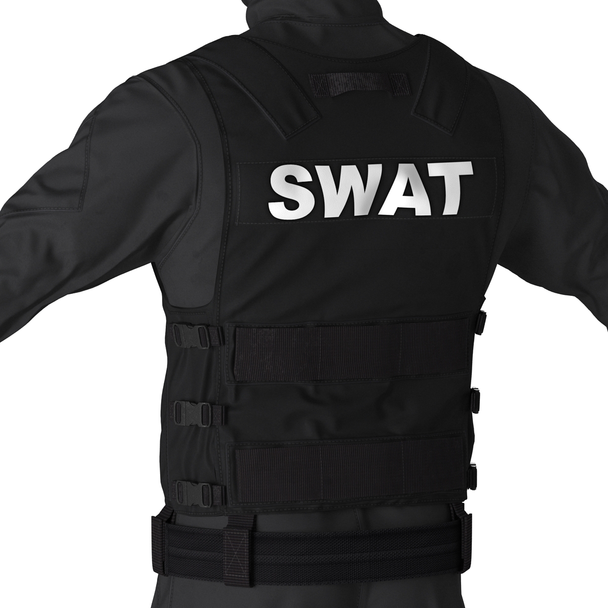 SWAT Uniform 5 3D model