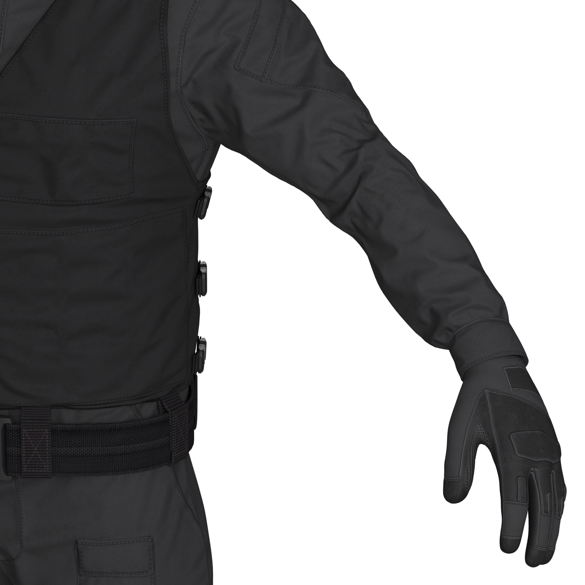 SWAT Uniform 5 3D model