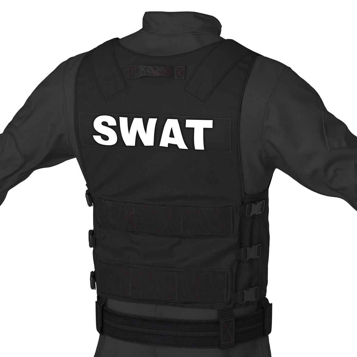 SWAT Uniform 6 3D model