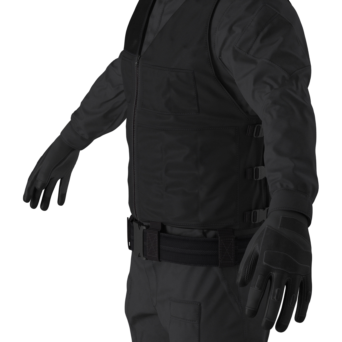 SWAT Uniform 6 3D model