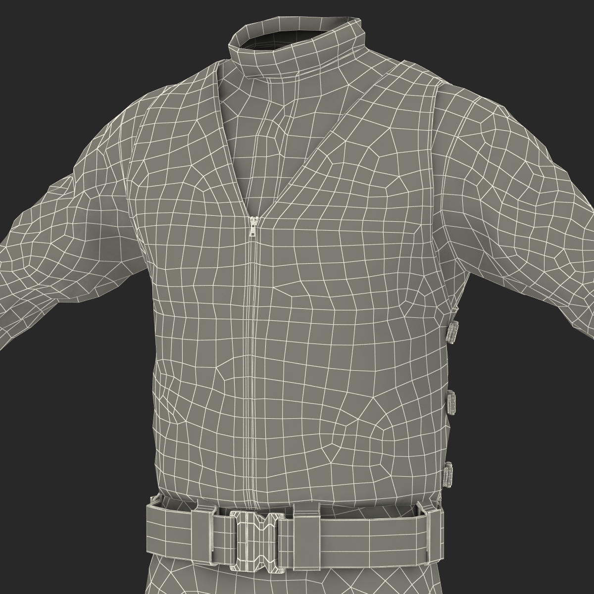 SWAT Uniform 6 3D model