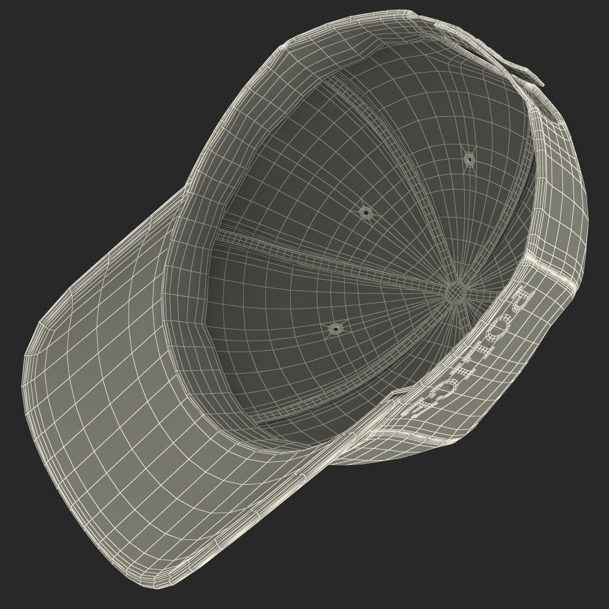 3D model Police Hat