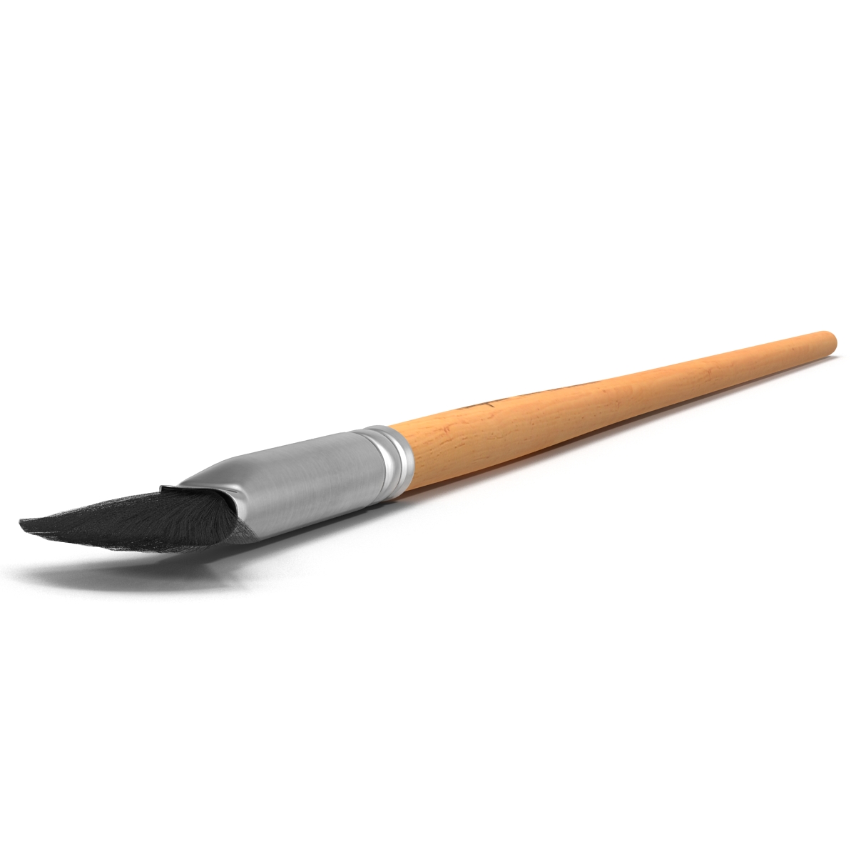 3D model Paint Brush Fan