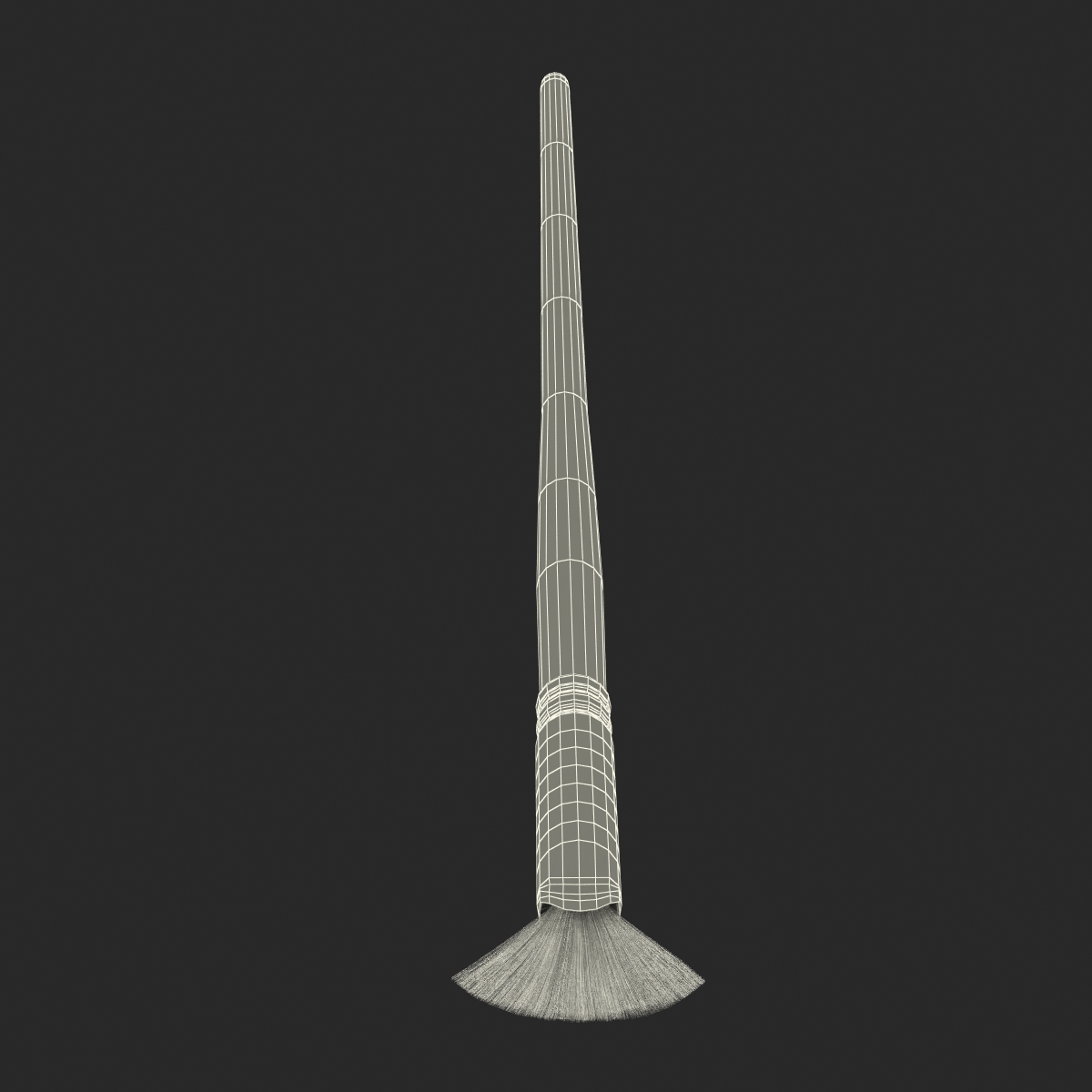 3D model Paint Brush Fan