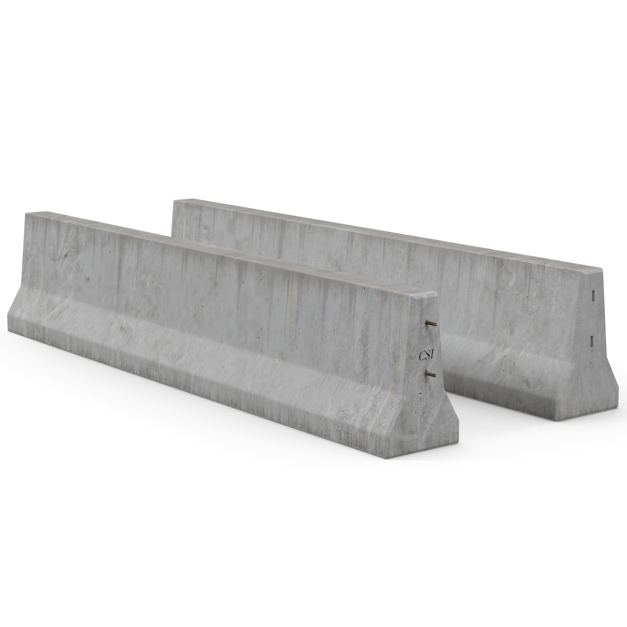 3D Concrete Barrier