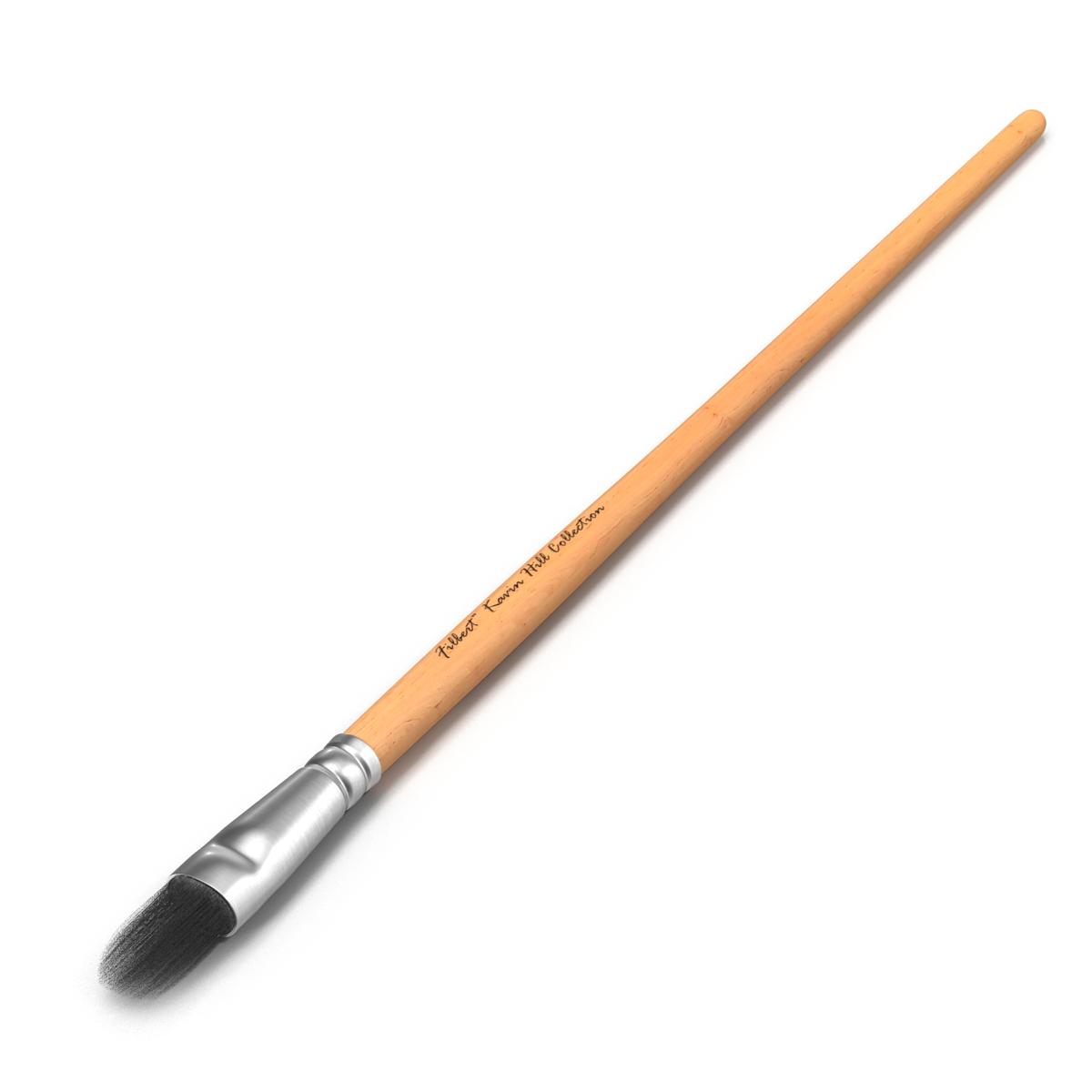 Paint Brush Filbert 3D model