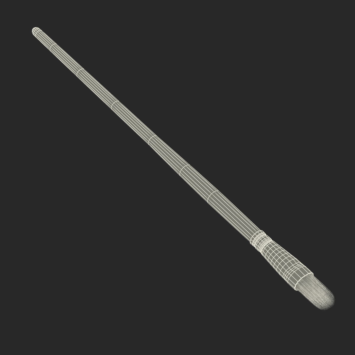 Paint Brush Filbert 3D model