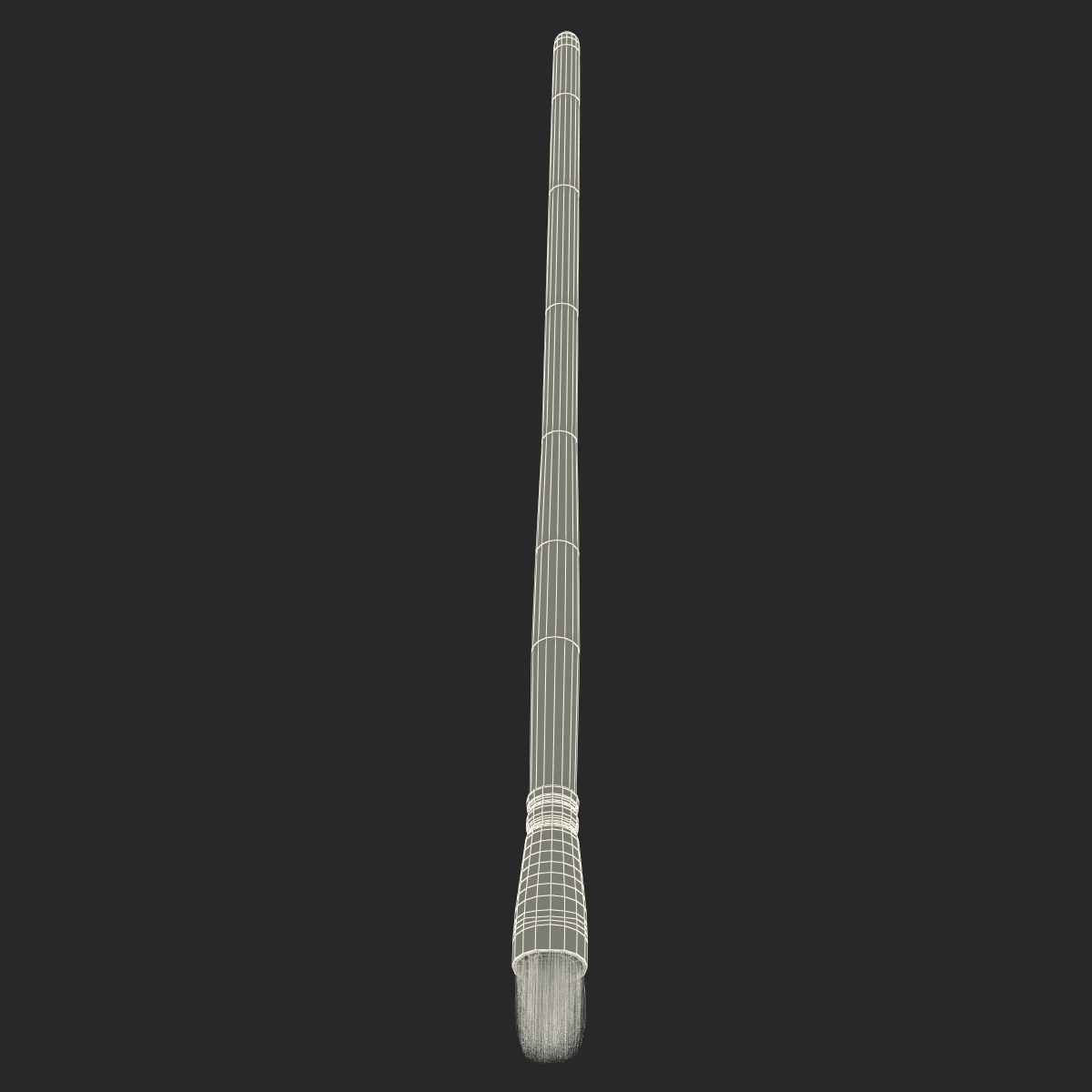 Paint Brush Filbert 3D model