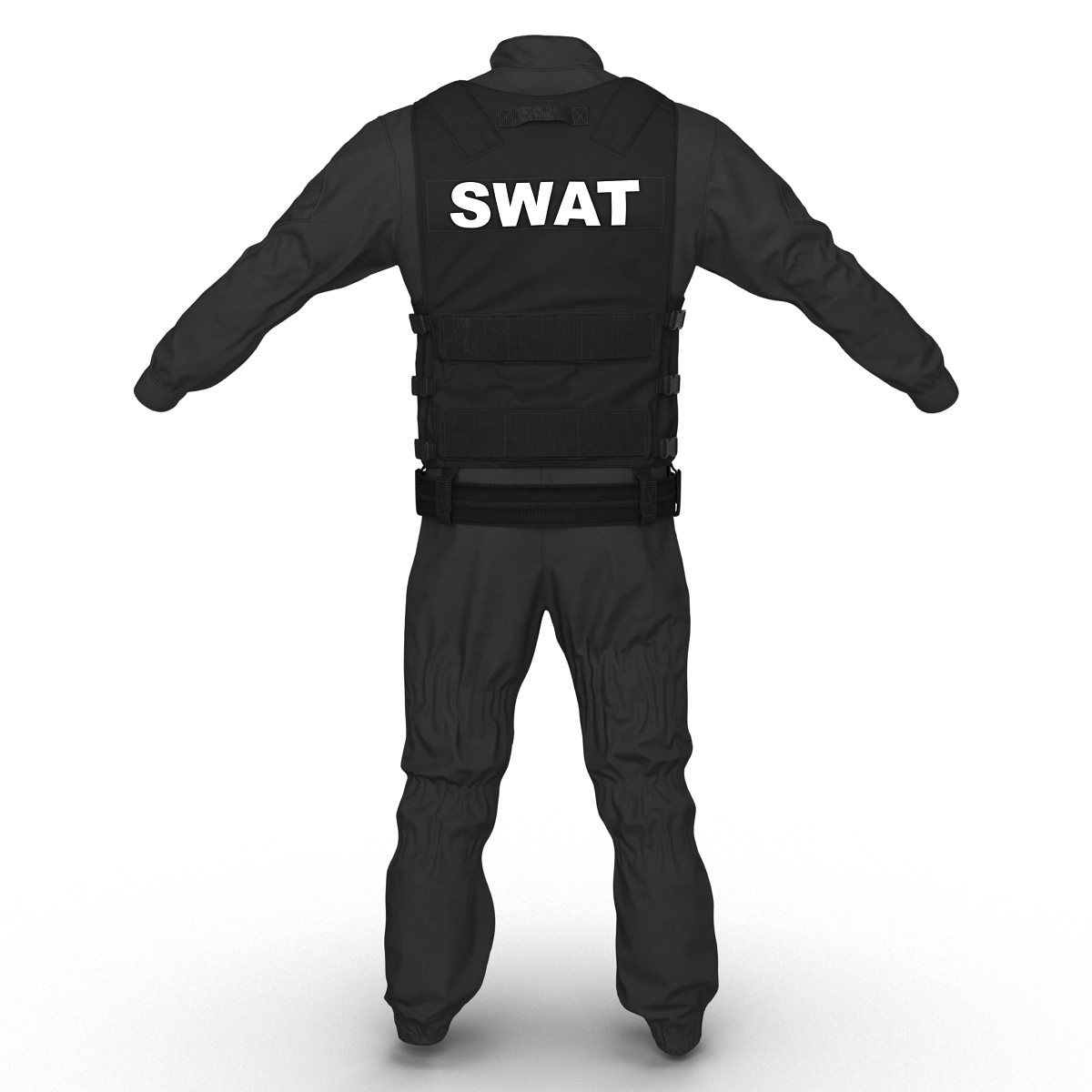 SWAT Uniform 7 3D model