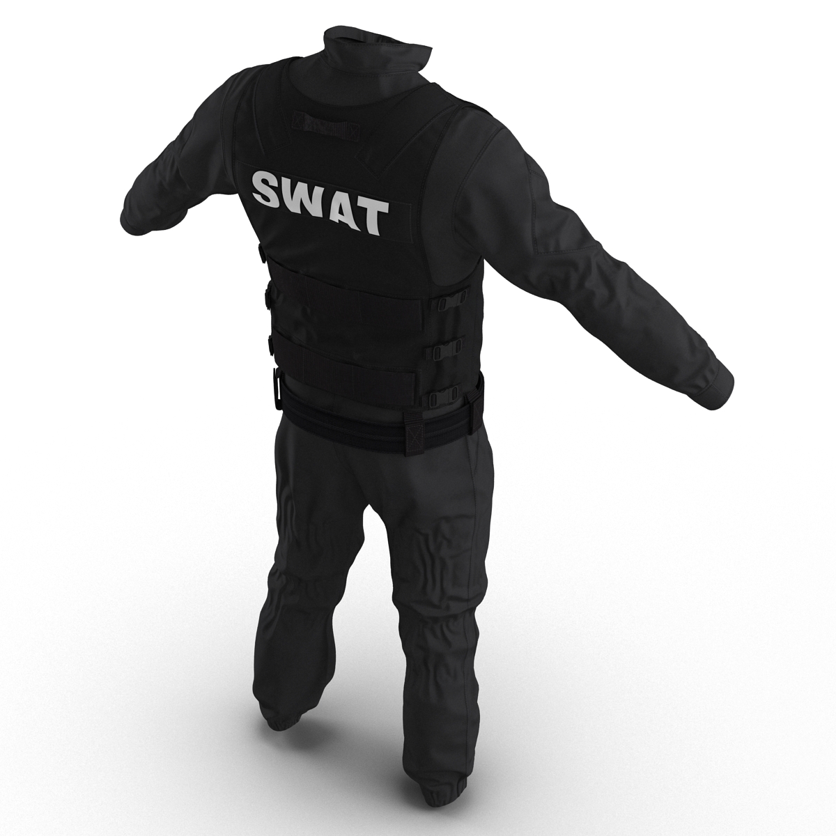 SWAT Uniform 7 3D model