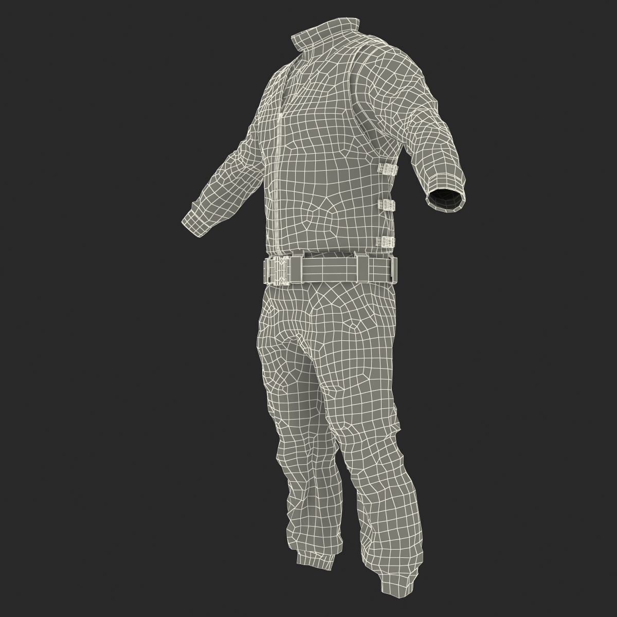 SWAT Uniform 7 3D model