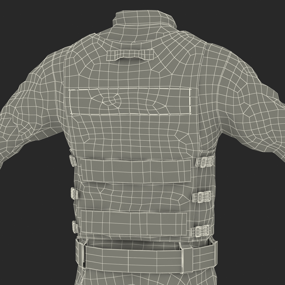 SWAT Uniform 7 3D model