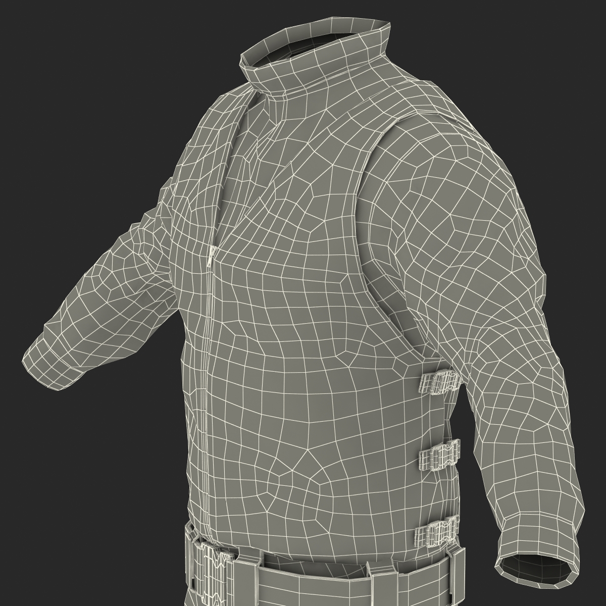 SWAT Uniform 7 3D model