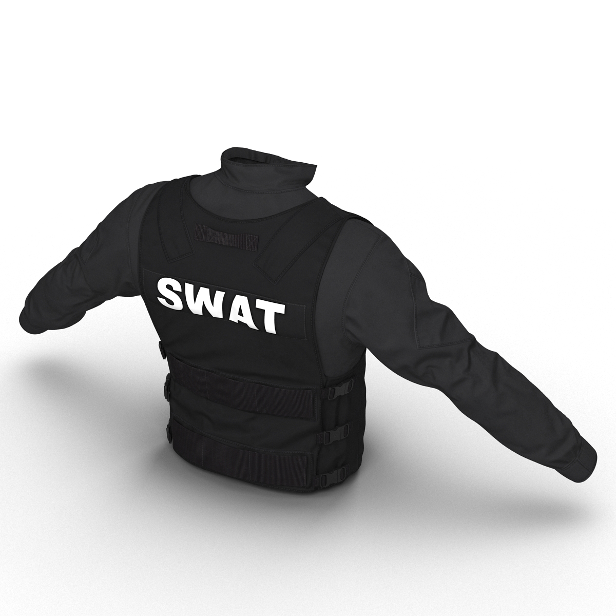 SWAT Uniform 8 3D model