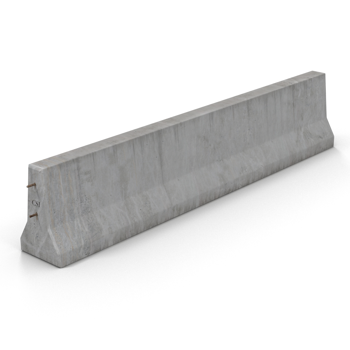 3D Concrete Barrier