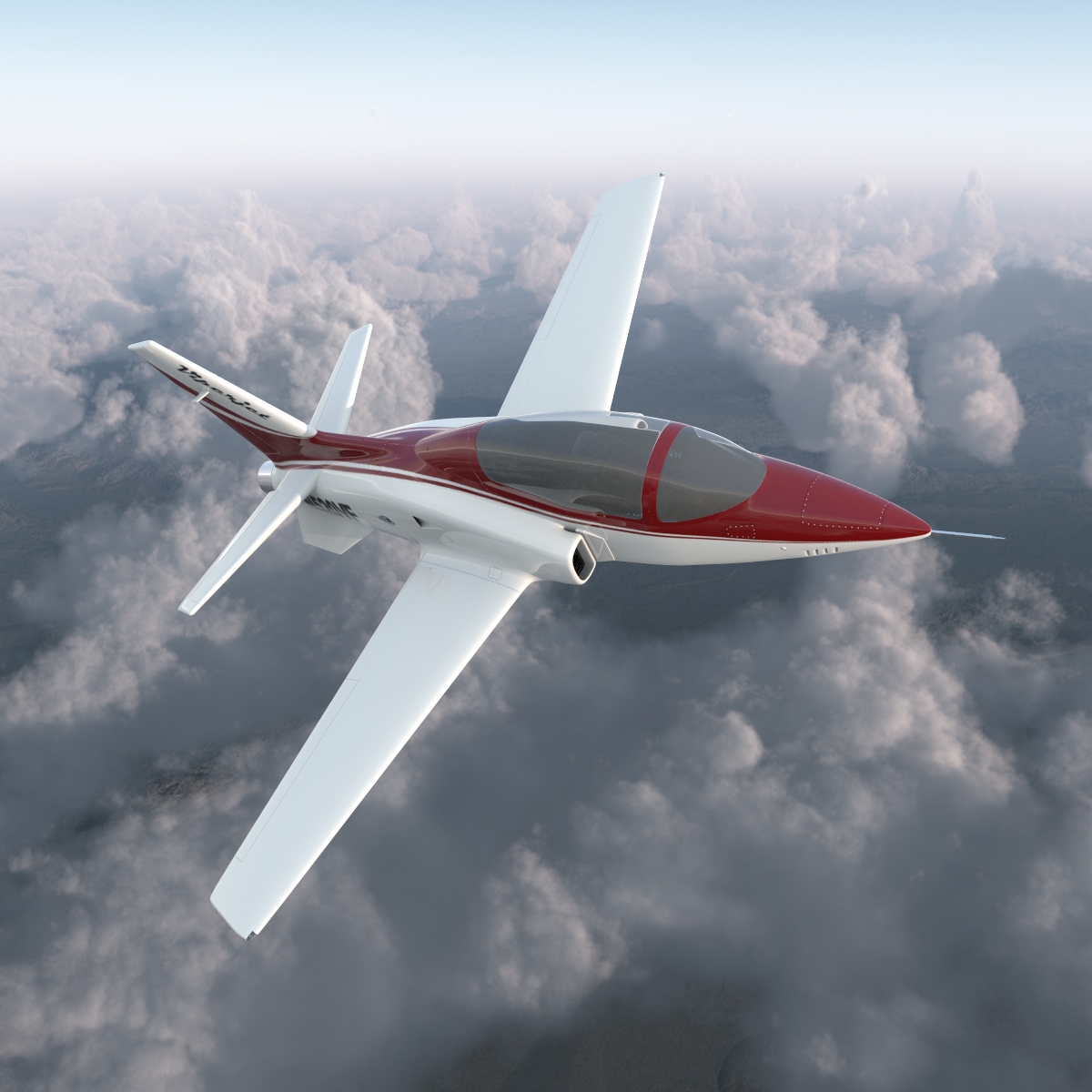 3D model Sport Aircraft ViperJet 3