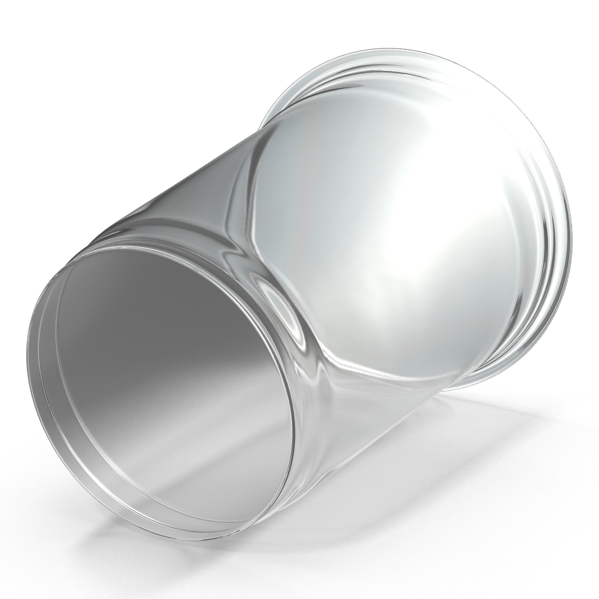 Solo Plastic Clear Cup 3D