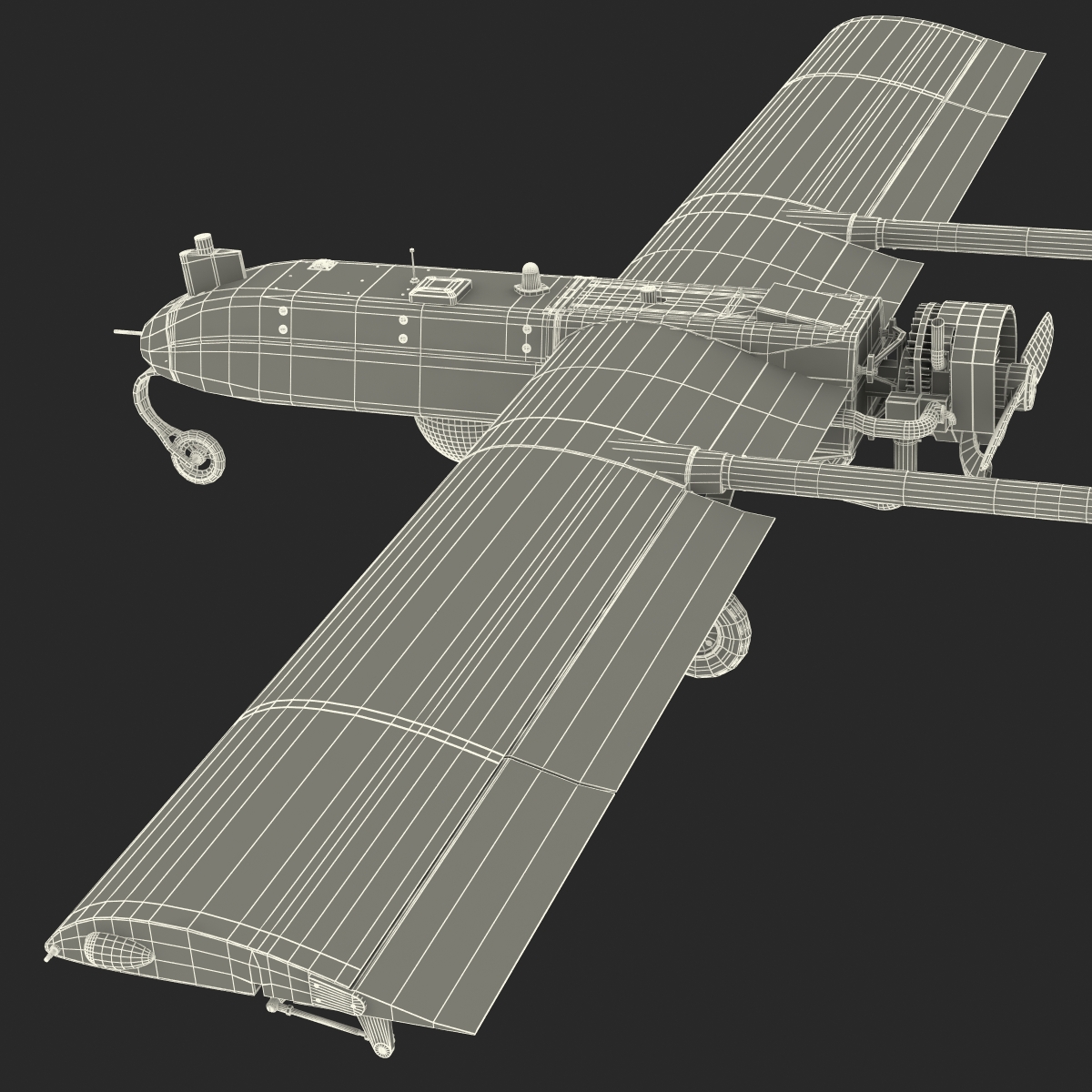 AAI RQ-7 Shadow UAV 3D model