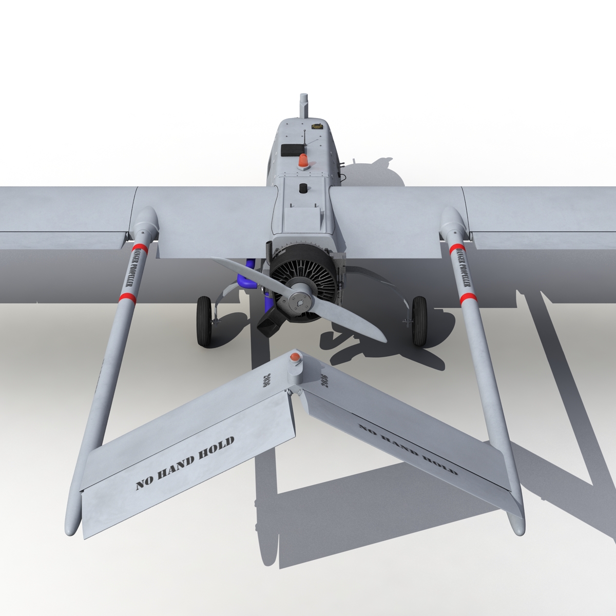 3D AAI RQ-7 Shadow UAV Rigged