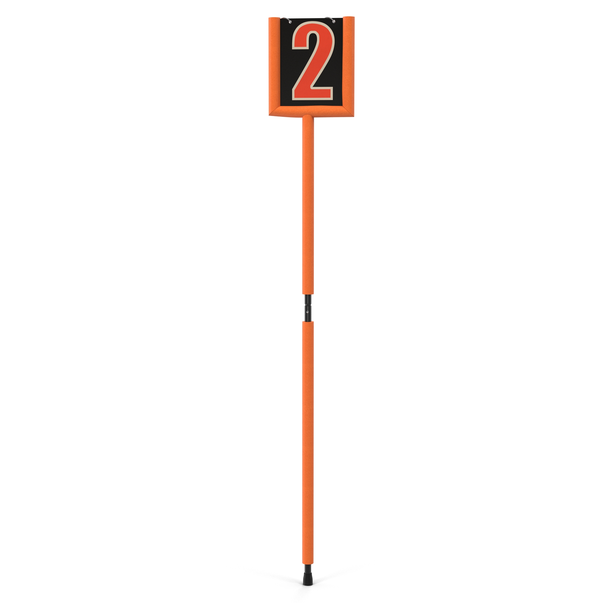 3D American Football Second Down Marker