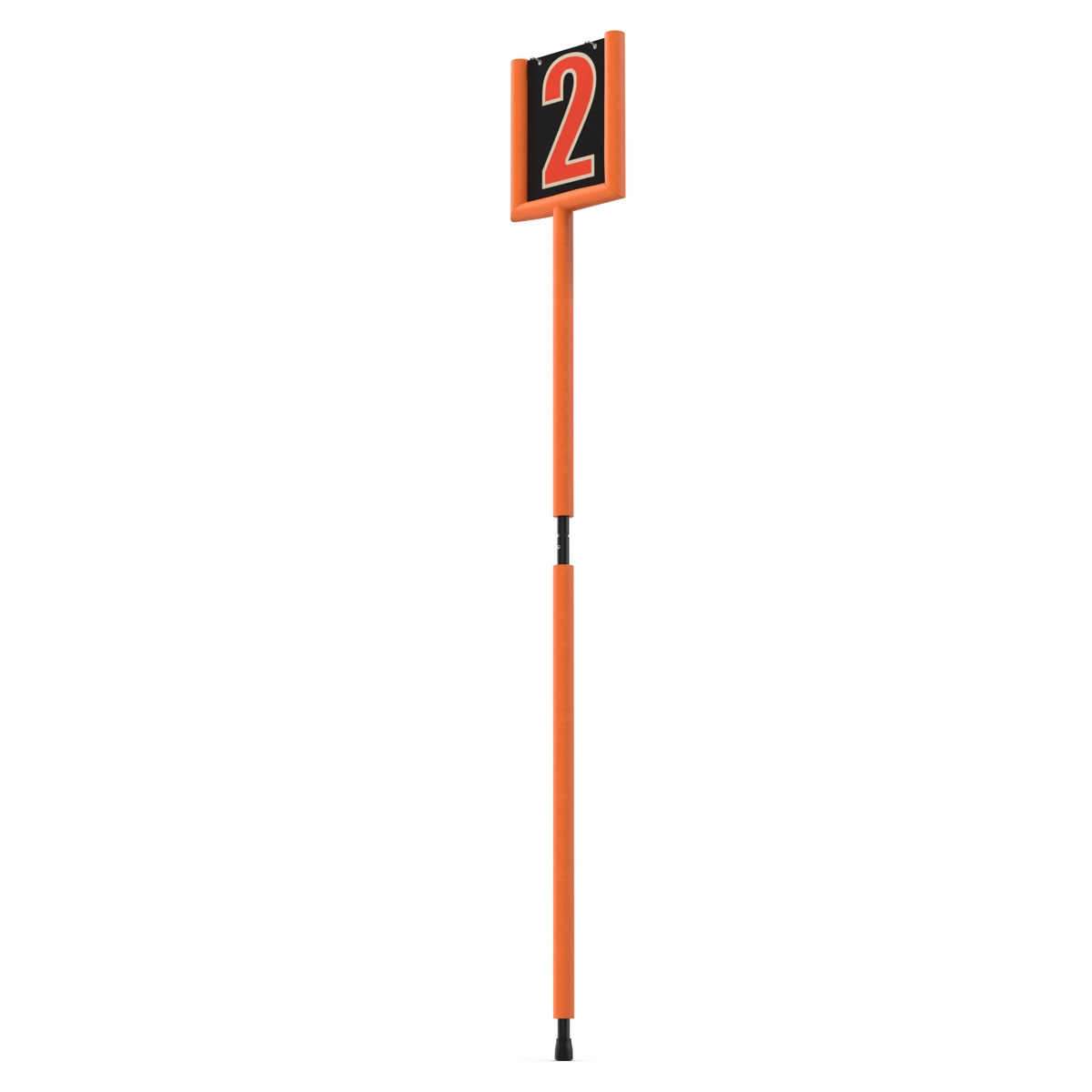 3D American Football Second Down Marker