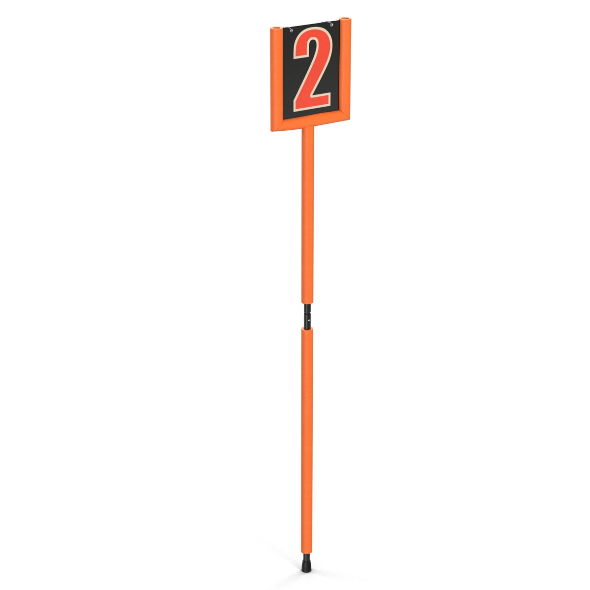 3D American Football Second Down Marker