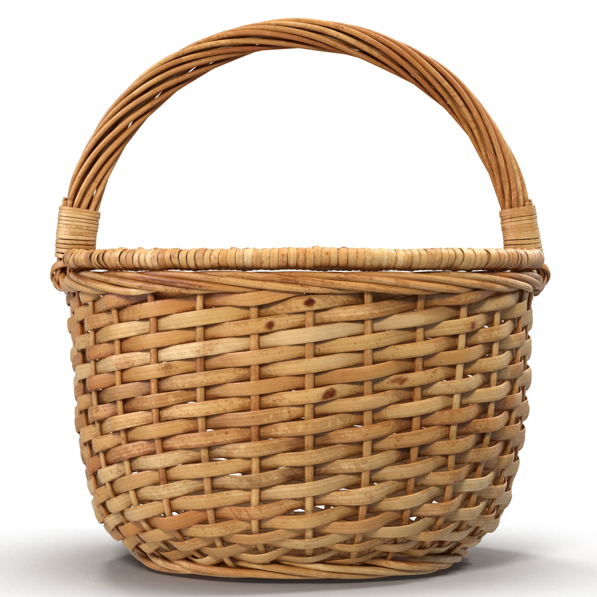 3D Picnic Basket model