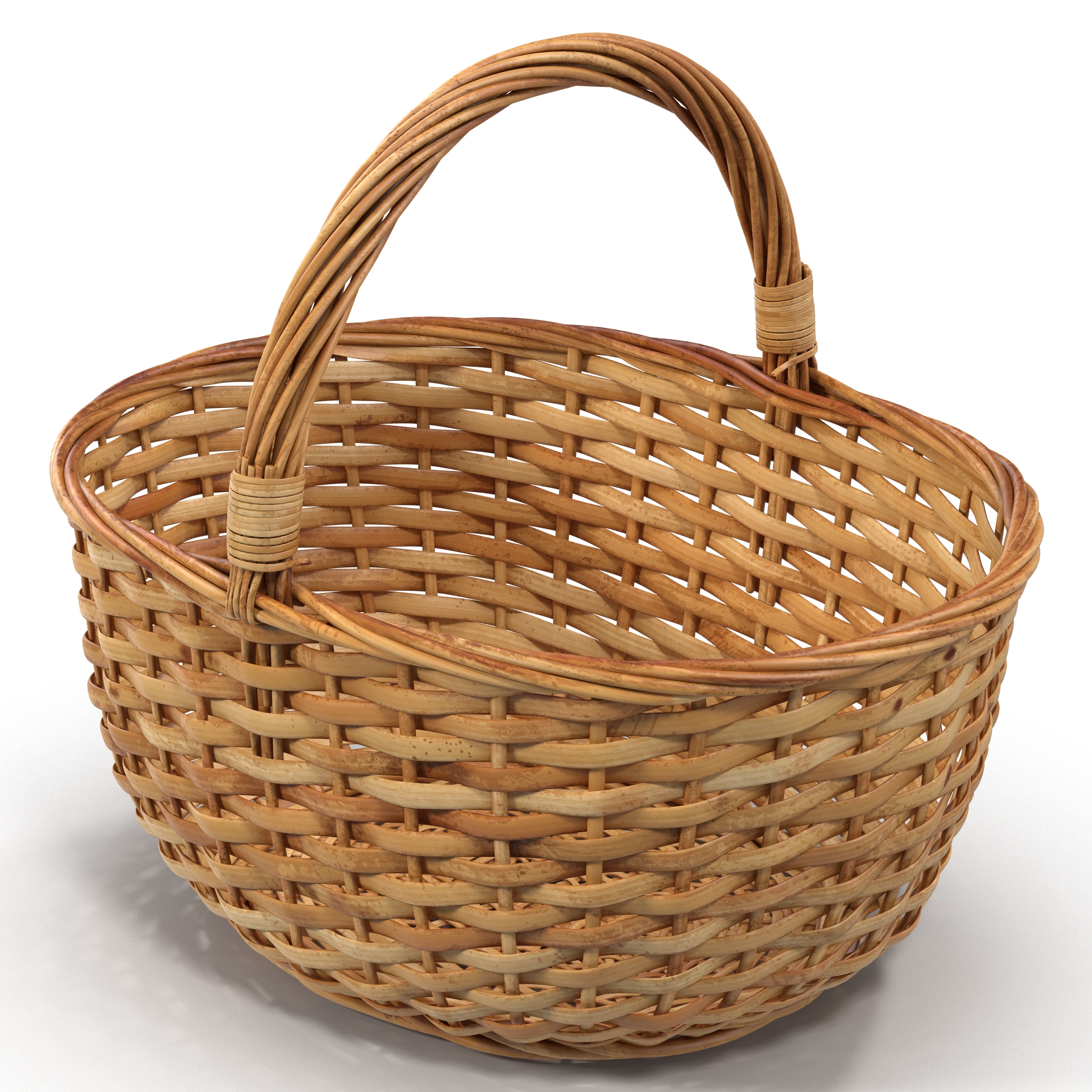 Straw Basket 3D