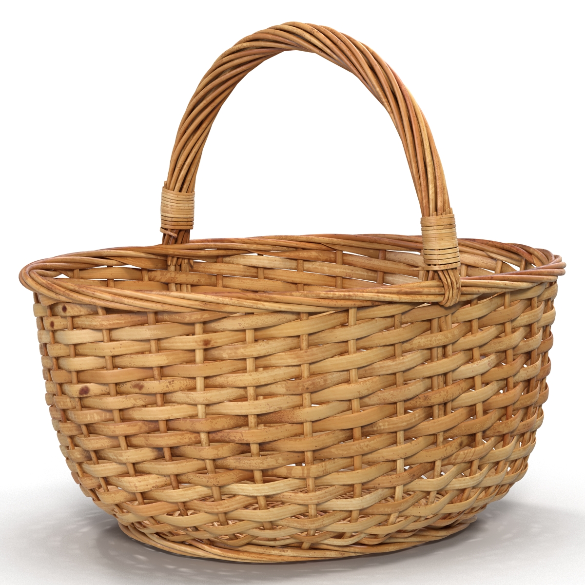 Straw Basket 3D