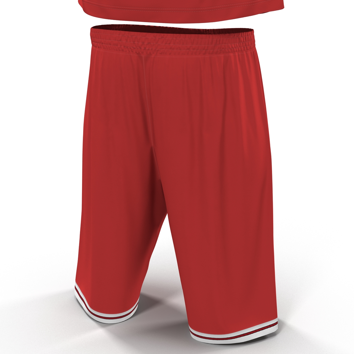 Basketball Uniform Red 3D