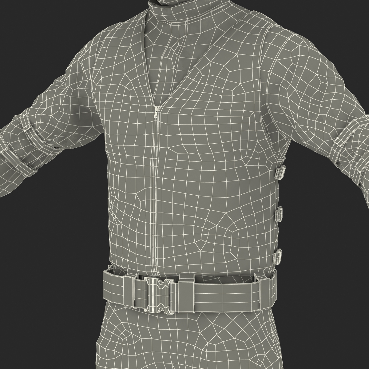 SWAT Man Rigged 2 3D