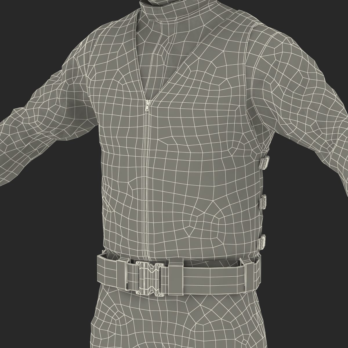 SWAT Man Rigged 3 3D