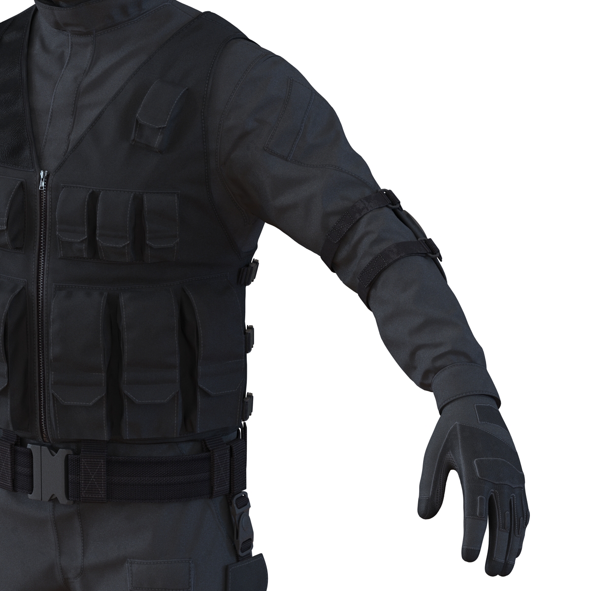 3D model SWAT Man