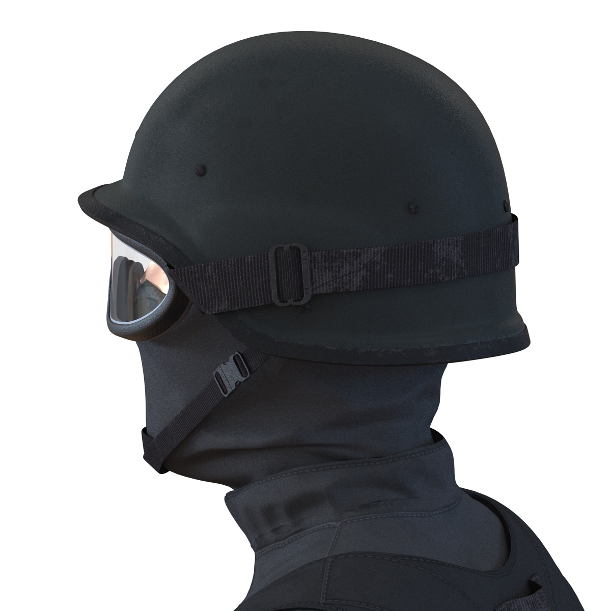 3D model SWAT Man