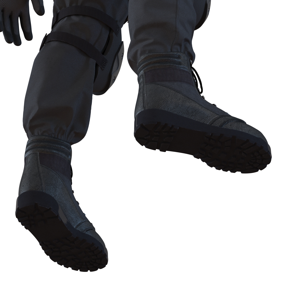 3D model SWAT Man