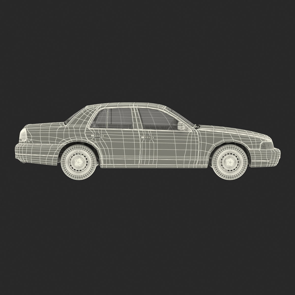 Ford Crown Victoria 3D model