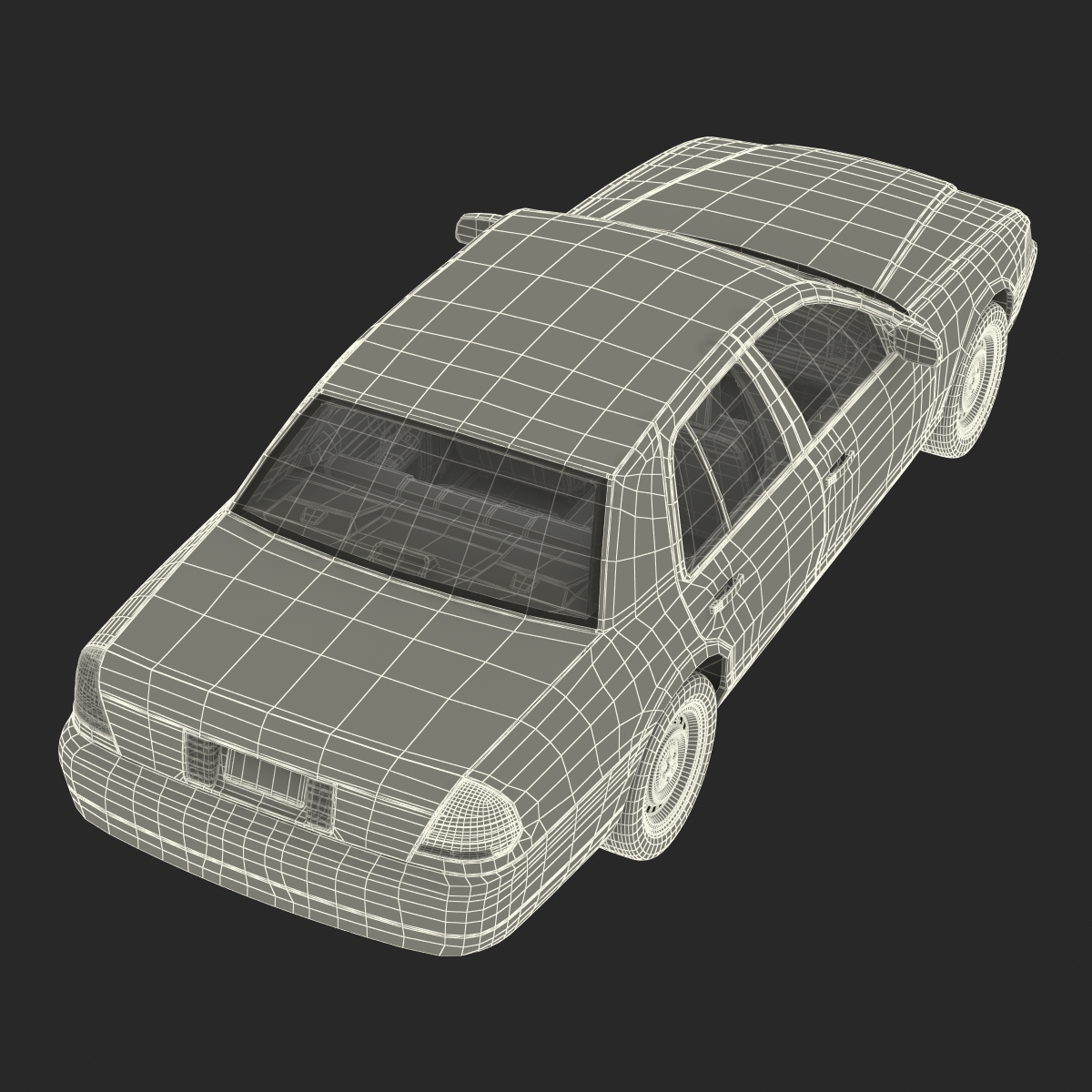 Ford Crown Victoria 3D model