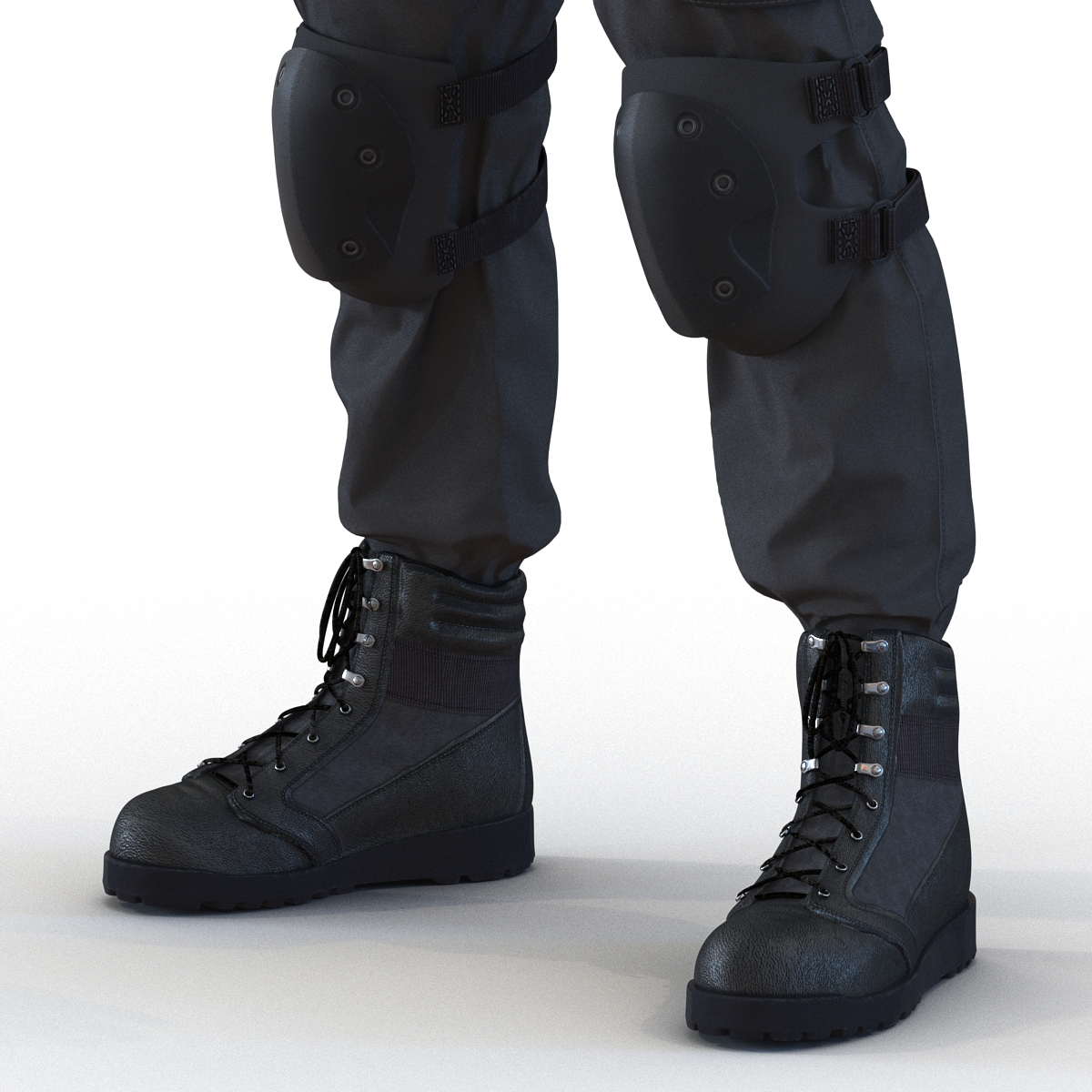 SWAT Man Asian 3D model