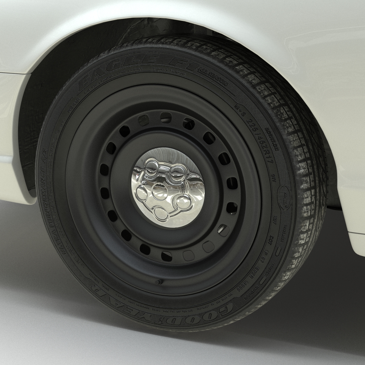 3D model Ford Crown Victoria Simple Interior