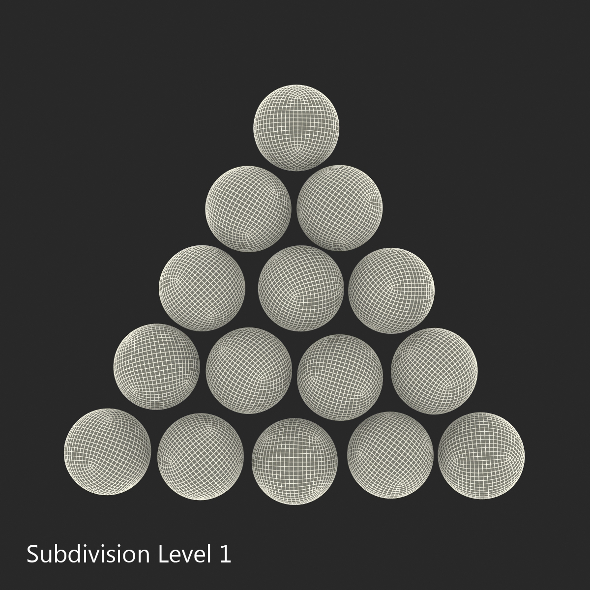 Billiard Balls 3D model