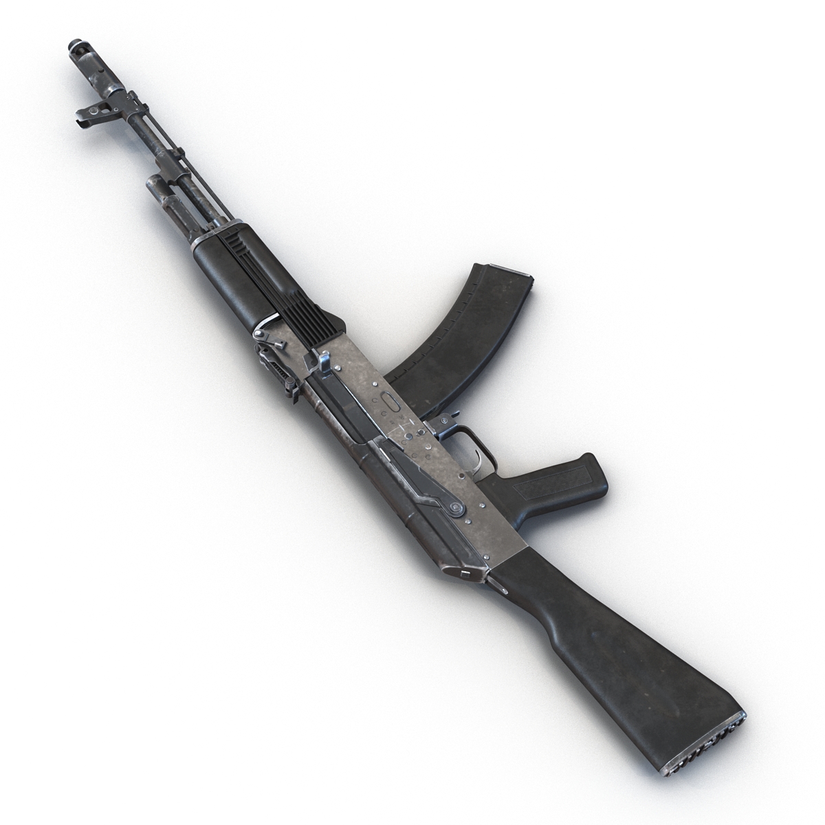 Assault Rifle AK 74 3D model