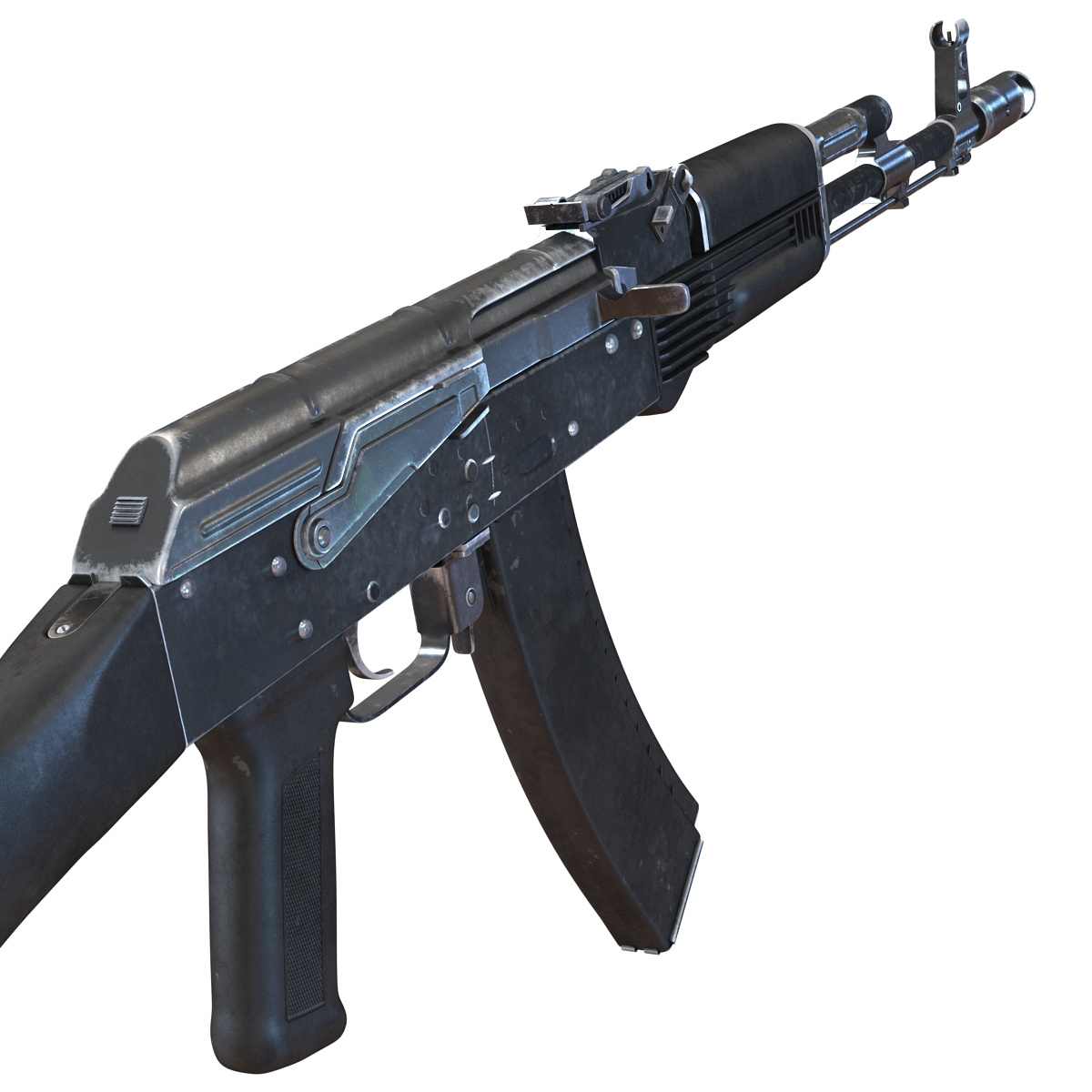 Assault Rifle AK 74 3D model