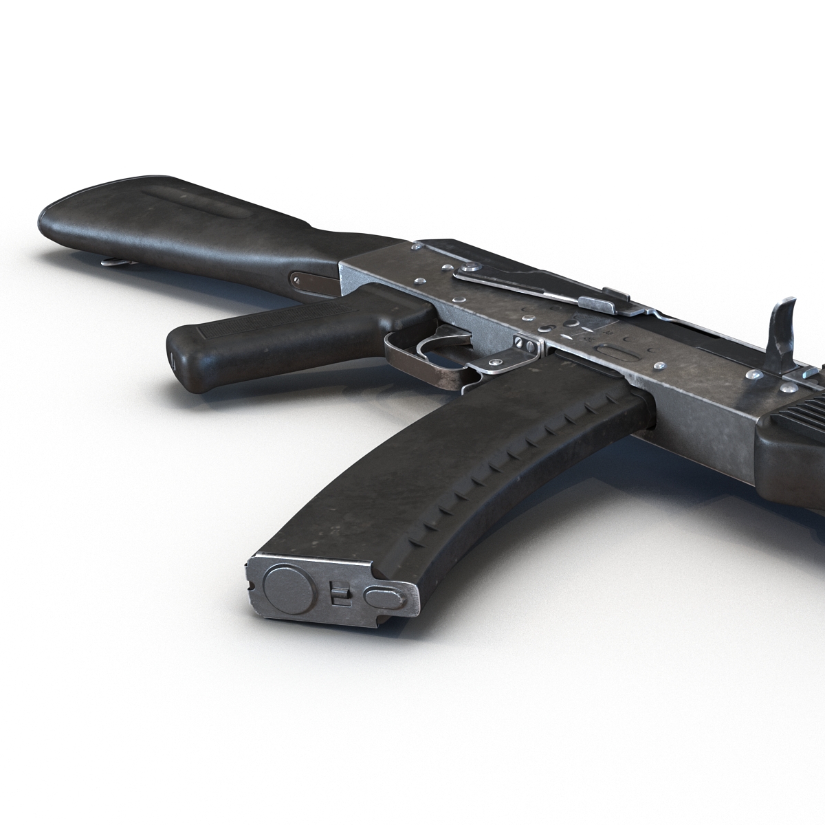 Assault Rifle AK 74 3D model