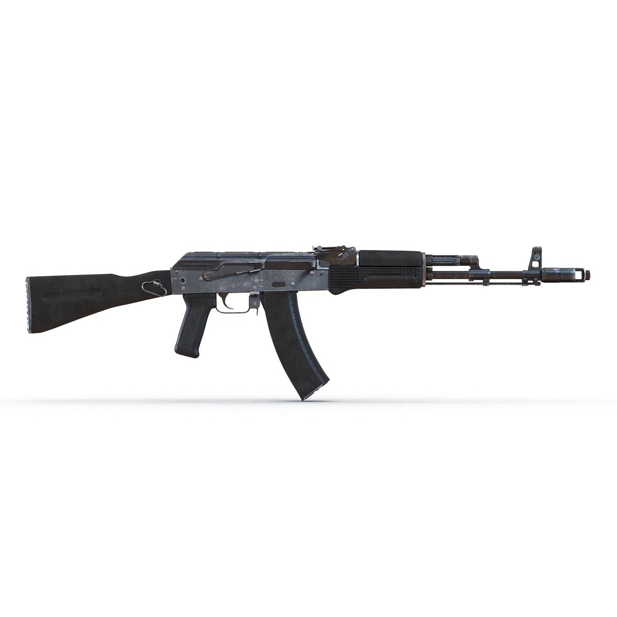 3D model Assault Rifle AK 74M